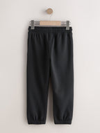 Black/Grey/Charcoal Regular Fit Joggers 3 Pack (3-16yrs)