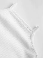 White 10 Pack Baby Strappy Bodysuits