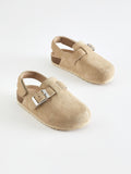 Sand Leather Clogs