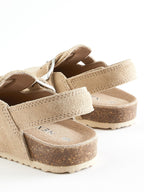 Sand Leather Clogs