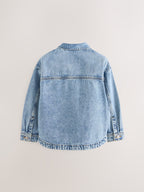 Mid Blue Denim Shacket (3-16yrs)