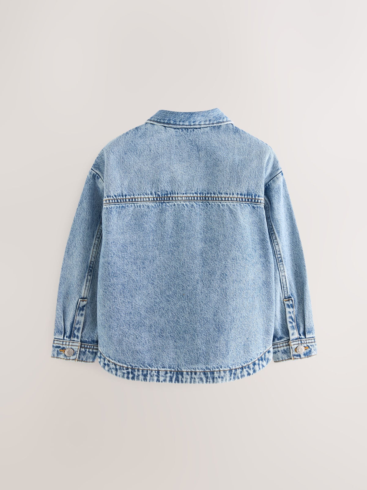 Mid Blue Denim Shacket (3-16yrs)