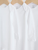 White Kind to Skin Baby Sleepsuits 3 Pack (0-2yrs)