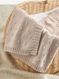 Mink Brown Bobble Blanket