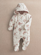 Mamas & Papas Pink Ditsy Print Pramsuit