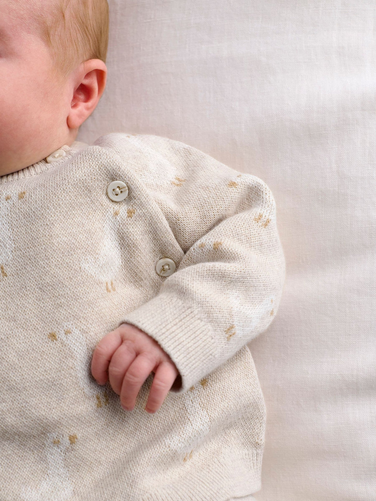 Mamas & Papas Brown Duck Knitted Top & Leggings Set