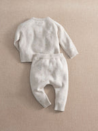 Mamas & Papas Brown Duck Knitted Top & Leggings Set