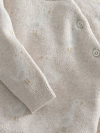 Mamas & Papas Brown Duck Knitted Top & Leggings Set