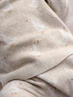 Mamas & Papas Brown Duck Knitted Top & Leggings Set