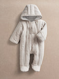 Mamas & Papas Brown Jersey Pramsuit