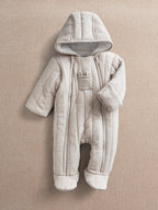 Mamas & Papas Brown Jersey Pramsuit