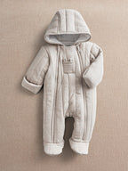 Mamas & Papas Brown Jersey Pramsuit