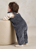 Mamas & Papas Blue Cord Dungarees & Long Sleeve Top Set