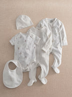 Mamas & Papas Grey Duck Print 5 Piece Newborn Set