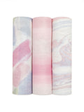 aden + anais Pink Large Silky Soft Muslin Blankets 3 Pack Florentine