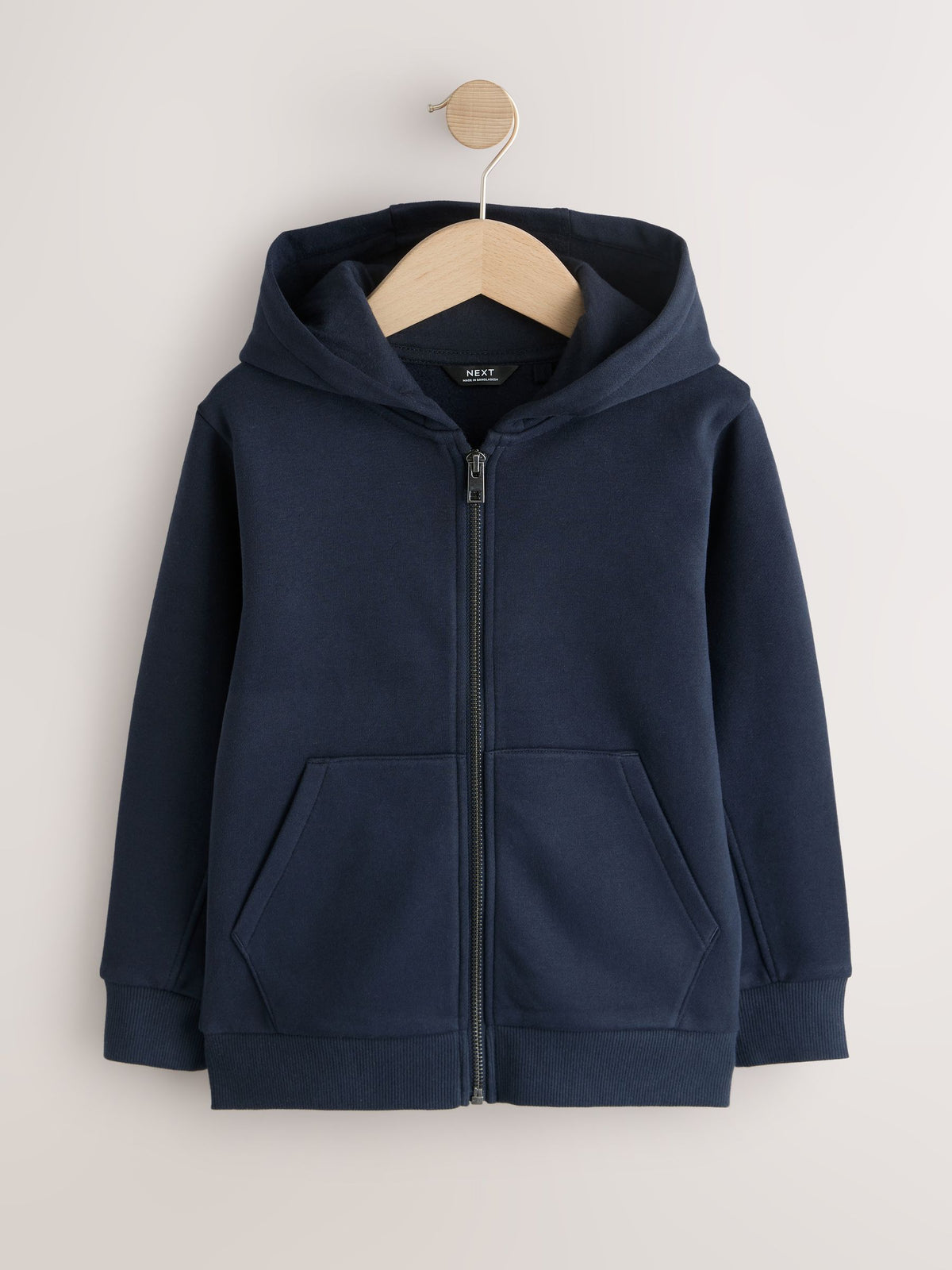 Navy Blue 2 Pack Zip Through Hoodies (3-16yrs)