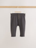 Charcoal Grey/Cream Baby Knit Vest, Bodysuit and Trousers Set (0mths-3yrs)