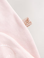 Baker by Ted Baker Pink Embroidered Collar Cotton Sleepsuit