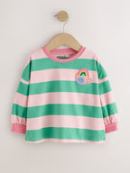 Navy Ladybird Long Sleeve T-Shirts 4 Pack (3mths-7yrs)