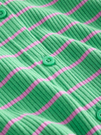 Green/Pink Long Sleeve Ribbed Cardigans 3 Pack (3mths-7yrs)