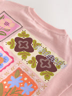 Pink Graphic T-Shirt and Kick Flare Set (3-16yrs)