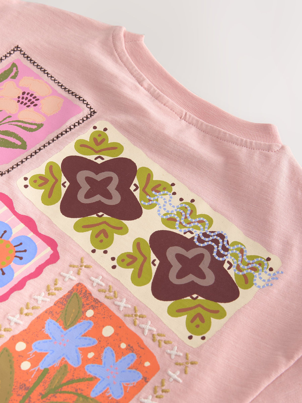 Pink Graphic T-Shirt and Kick Flare Set (3-16yrs)