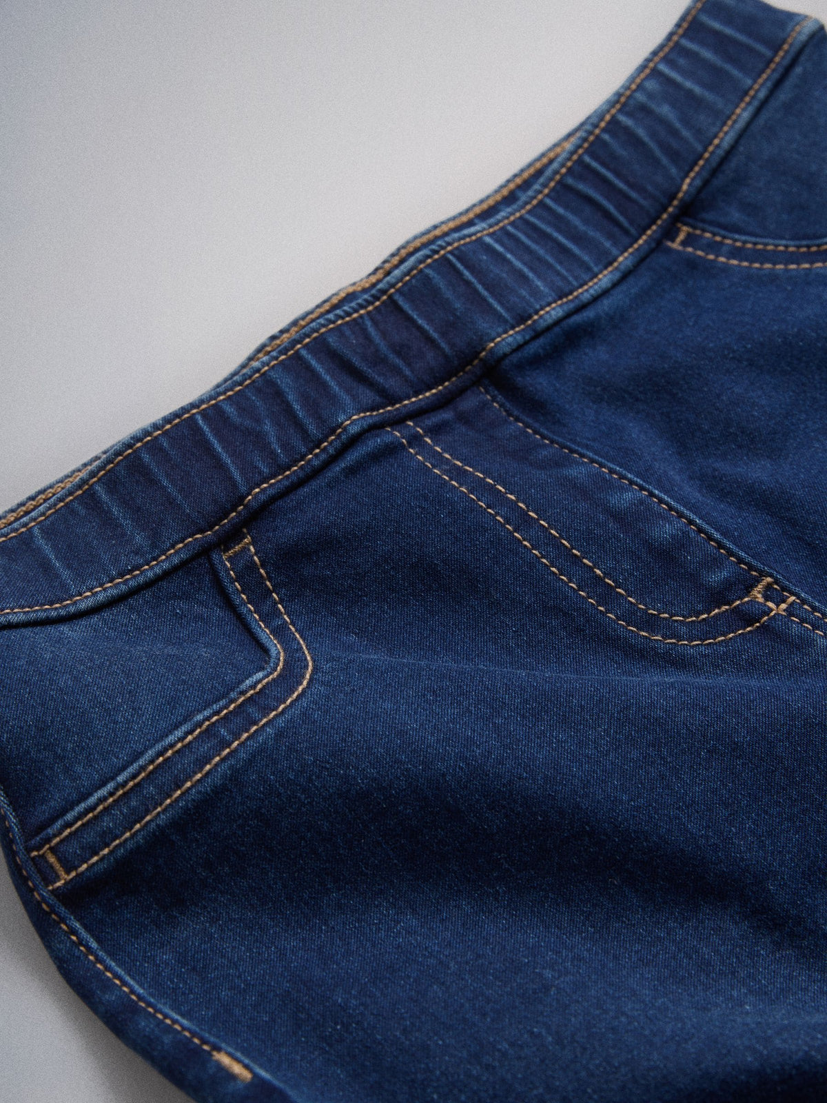The Set Wide Leg Pull On Jeggings 3 Pack Dark Blue/Mid Blue/Black Denim