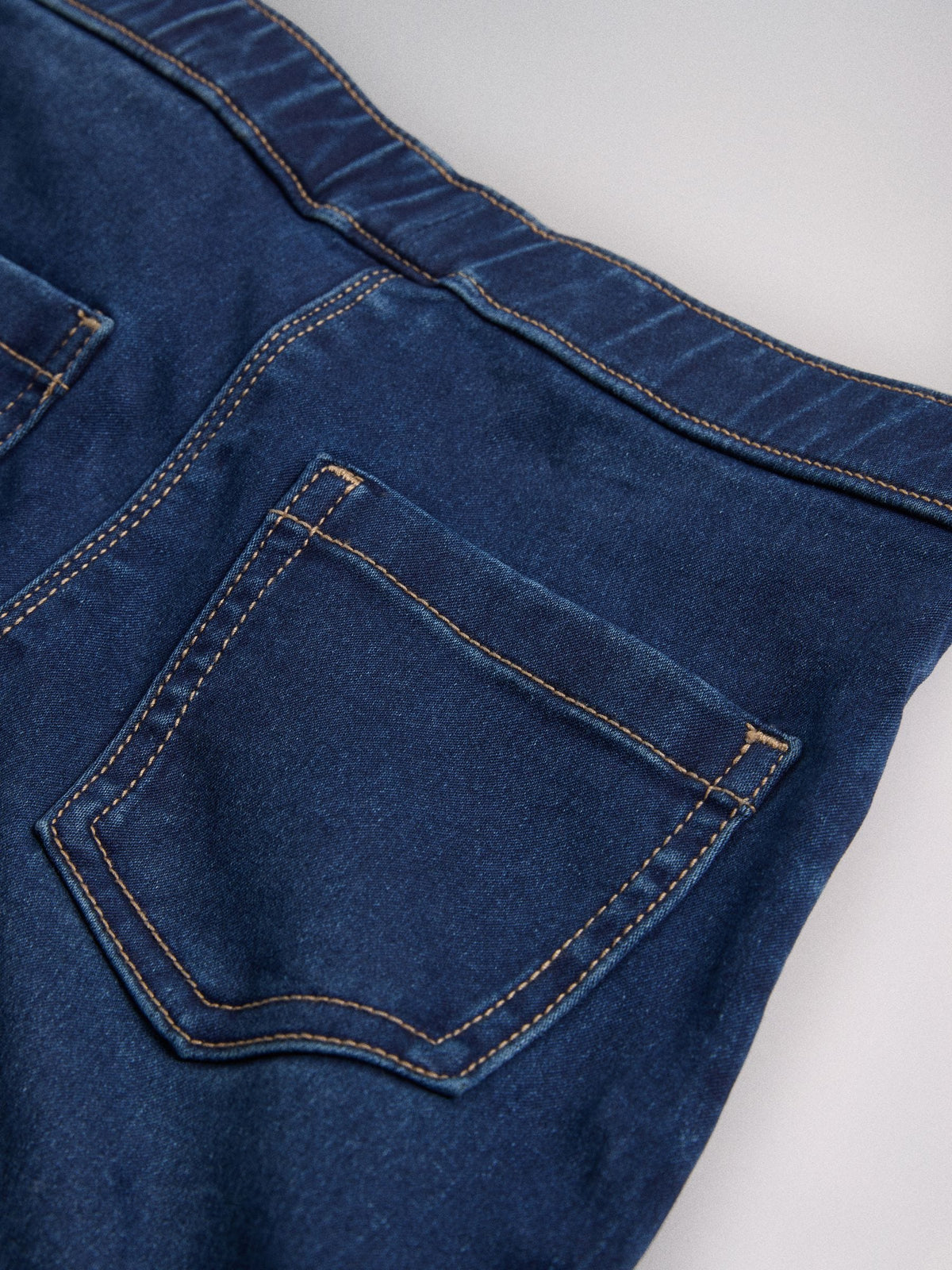 The Set Wide Leg Pull On Jeggings 3 Pack Dark Blue/Mid Blue/Black Denim