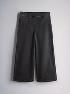 The Set Wide Leg Pull On Jeggings 3 Pack Dark Blue/Mid Blue/Black Denim