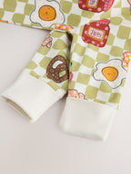 Bright Brunch Two Way Zip Baby Sleepsuits 3 Pack (0mths-3yrs)
