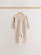 Neutral Milk Club Two Way Zip Sleepsuits 3 Pack (0-2yrs)