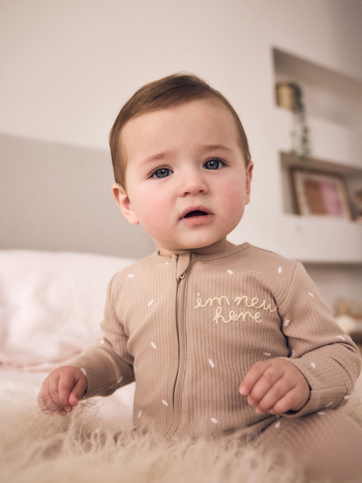 Neutral Milk Club Two Way Zip Sleepsuits 3 Pack (0-2yrs)
