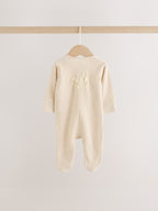 Neutral Milk Club Two Way Zip Sleepsuits 3 Pack (0-2yrs)