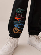 Black Gamer Regular Fit Print Hoodie Joggers Set (3-16yrs)