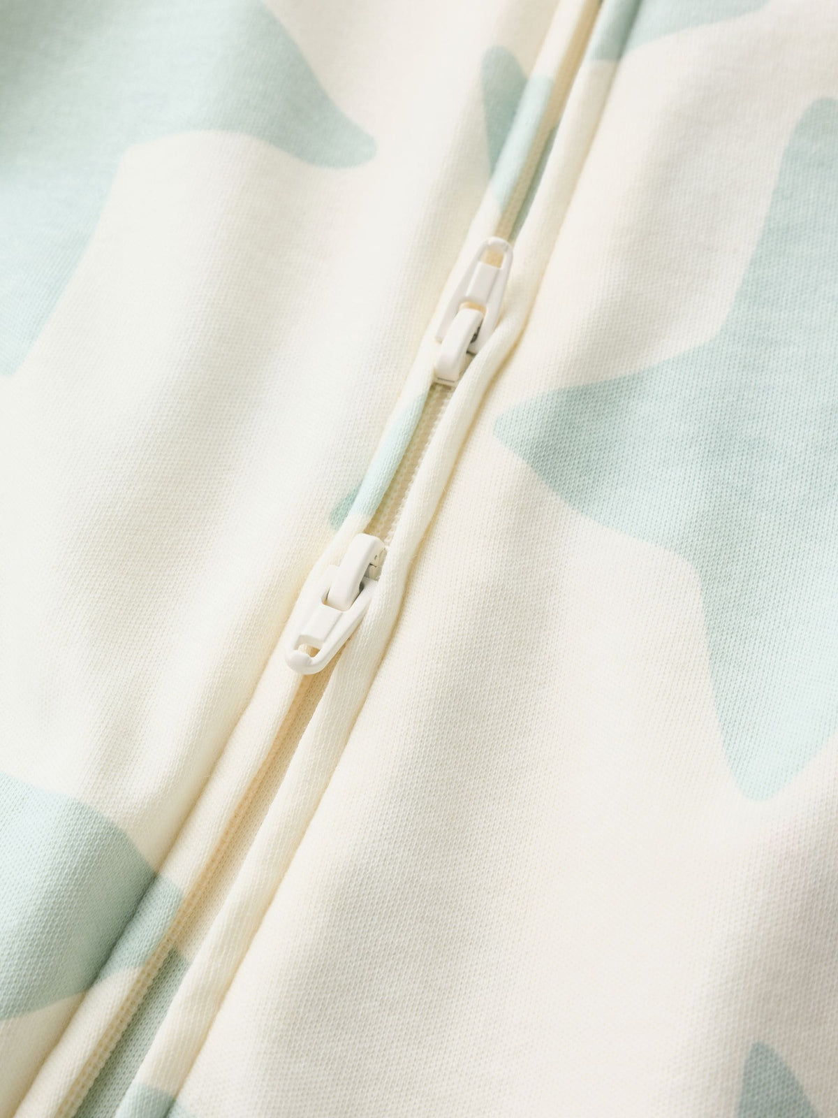 Green Star Two Way Zip Baby Sleepsuits 5 Pack (0-2yrs)
