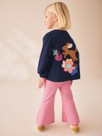 Navy Dog Long Sleeve Top and Leggings Set (3mths-7yrs)