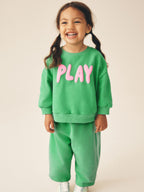 Green Play Crew Neck Sweatshirt & Joggers Set (3mths-7yrs)
