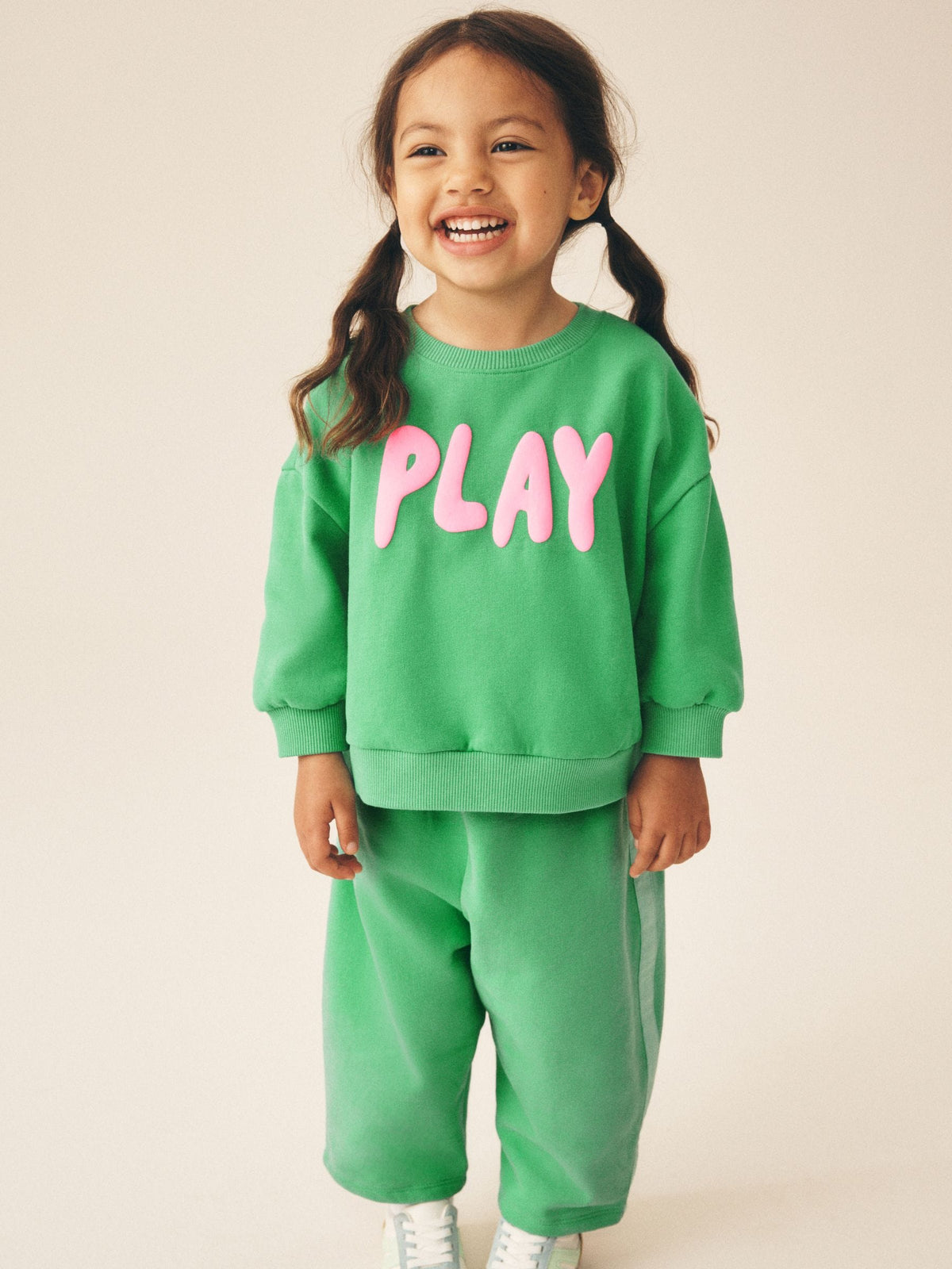 Green Play Crew Neck Sweatshirt & Joggers Set (3mths-7yrs)