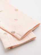 Brown Ditsy Floral Wrap Baby Bodysuits 5 Pack