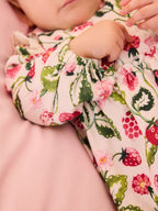 Pink / White Cath Kidston Baby Woven Romper