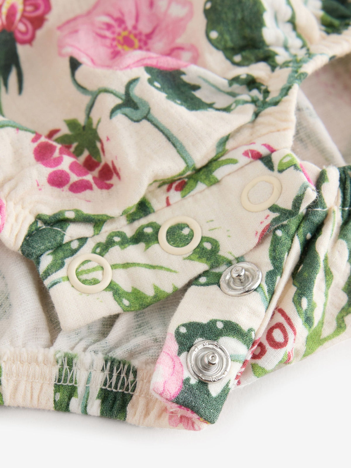 Pink / White Cath Kidston Baby Woven Romper