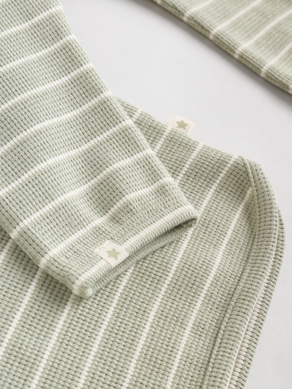 Green/Blue/Brown Stripe Baby Top & Leggings Set 6 Piece (0mths-3yrs)
