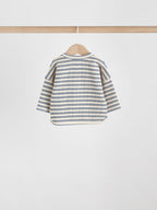 Green/Blue/Brown Stripe Baby Top & Leggings Set 6 Piece (0mths-3yrs)