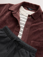 Burgundy Red Smart Jacket Top & Trousers Set 3 Piece (3mths-7yrs)
