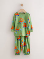 Bright Digger Long Sleeve Oversized Pyjamas 3 Pack (9mths-8yrs)