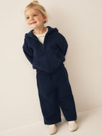Navy Zip Up Hoodie (3mths-7yrs)