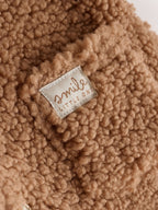 Brown Borg Hooded Baby Pramsuit