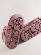 Pink Standard Fit (F) Water Repellent Suede Pull On Boots