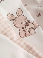 Neutral Bunny Print Snuggle Pyjamas 3 Pack (9mths-12yrs)