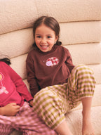 Pink/Green Woven Jogger Pyjamas 3 Pack (9mths-12yrs)